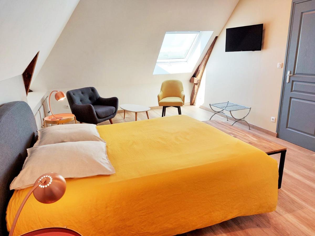 Les Jacquemarts Normands Maison D'Hotes - Guesthouse Belmesnil Szoba fotó