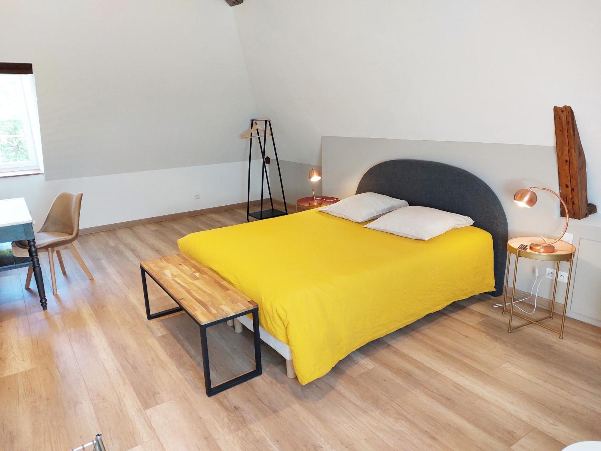 Les Jacquemarts Normands Maison D'Hotes - Guesthouse Belmesnil Szoba fotó